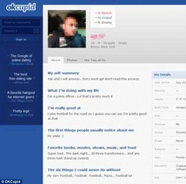 online dating sites for police officers