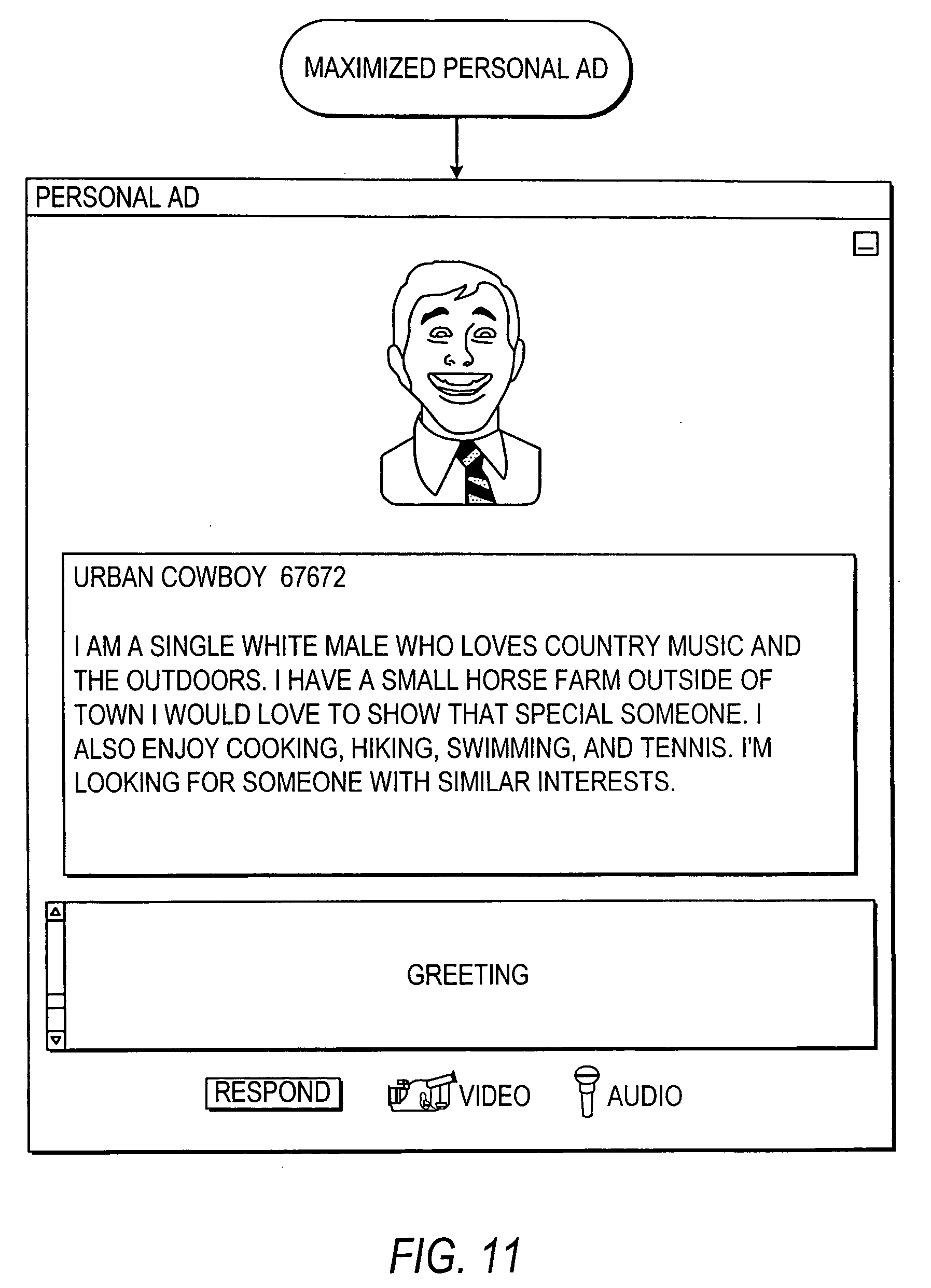 dating website patents