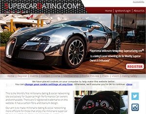 dating site for supercar owners