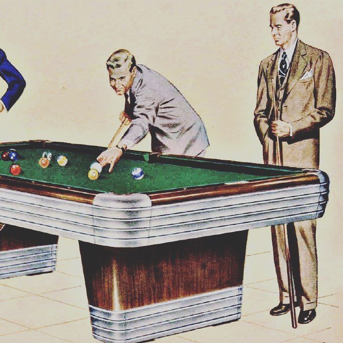 dating brunswick pool tables